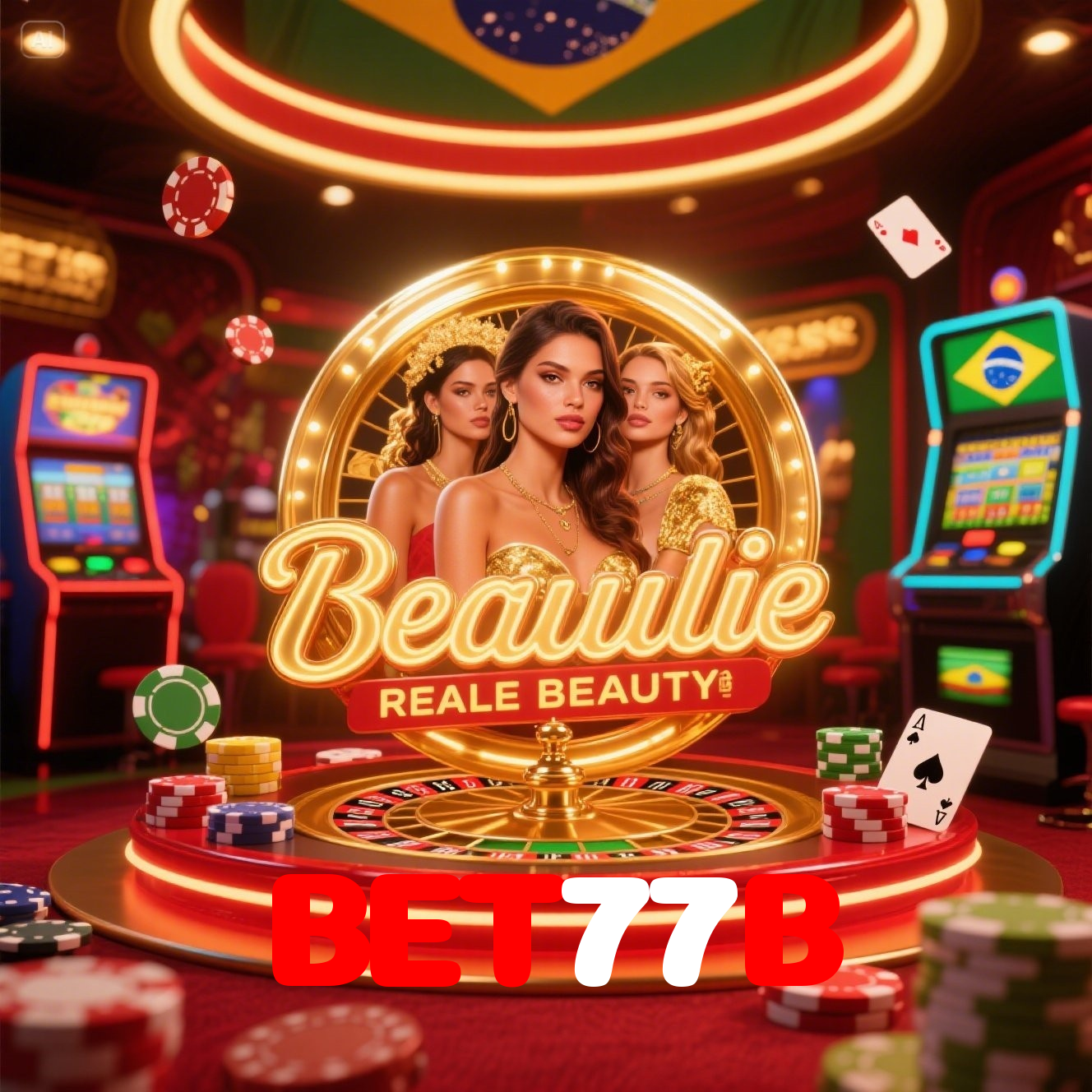 BET77B：Apostas ao vivo no futebol e prêmios em blackjack e roleta!