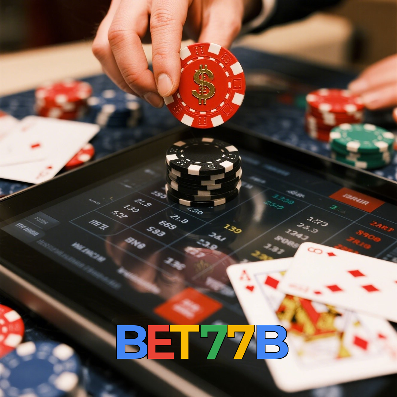 BET77B:Aposte no futebol e conquiste vitórias épicas com blackjack e poker!